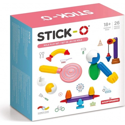 Magformers Stick-O Šikulka 26 ks