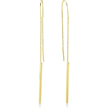 Lillian Vassago zlaté náušnice visiace paličky LLV22-GER081