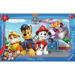 Ravensburger - Puzzle Paw Patrol: Four Brave Defenders - 1 - 39 piese