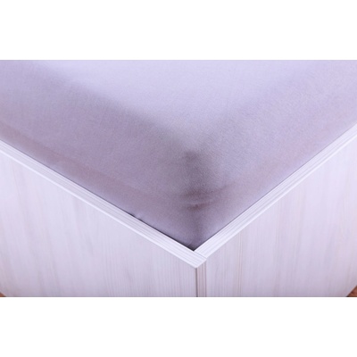 Teptex prostěradlo jersey s lycrou šedé 180x200