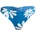 Roxy Дамско бикини долнище Roxy Women's PT Essentials Cheeky Bikini bottom - Dutch Blue Flower Soul - размер XS (150-6332-0211)