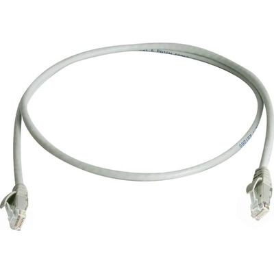 Telegärtner 100009372 RJ45 CAT 5e 1m sivý