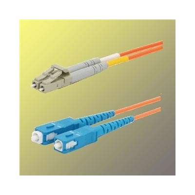 Opticord 1250 LC/UPC-SC/UPC, optický patch, 62,5/125, 1m