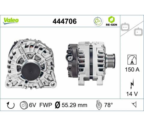 Alternátor VALEO 444706