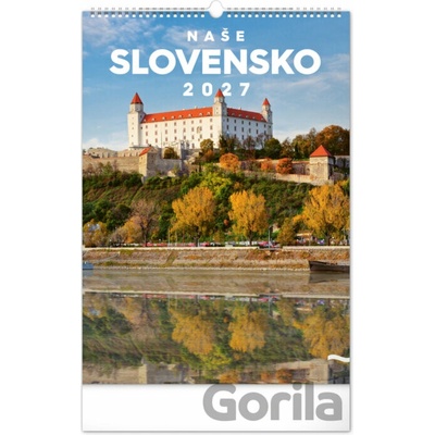 NOTIQUE Nástenný Naše Slovensko 33 x 46 cm 2027