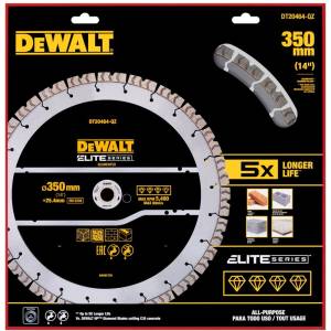 DEWALT сегментиран диамантен трион, 350 мм DT20464 (DT20464)