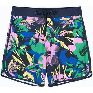 Quiksilver Мъжки бански шорти Quiksilver Surfsilk Scallop 18 dark navy interact floral