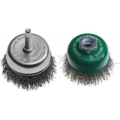 Kartáč čelní 80mm METRICKÝ ZÁVIT STALCO