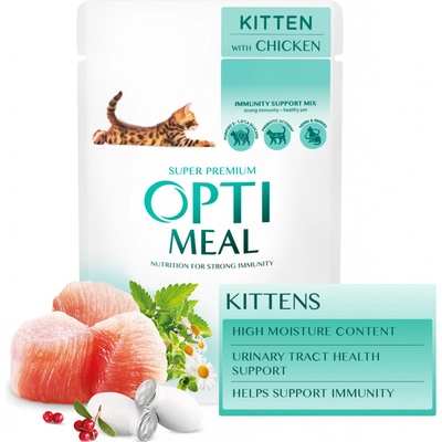 Optimeal Kittens kuřecí 85 g