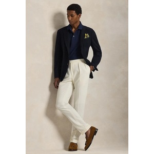 Ralph Lauren тениска с яка мъжка от памук с еластан (710941439) - answear - 263,84 лв