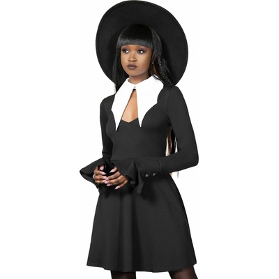 KILLSTAR дамска рокля KILLSTAR - Fall From Grace II Skater- Черен - KSRA008300