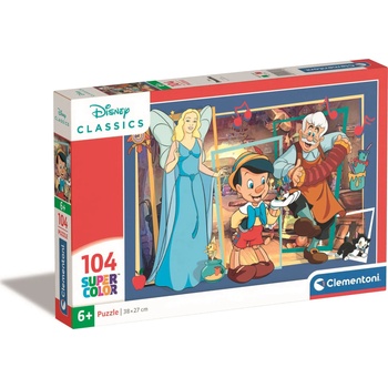 Clementoni - Puzzle Pinocchio - 100 piese