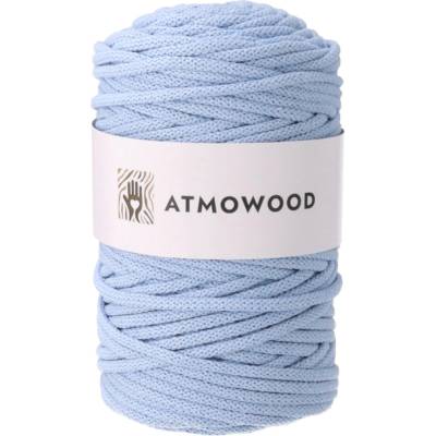 Atmowood příze 5 mm - světle modrá