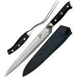 Zelite Alpha-Royal Japanese серия, 10" прибор за транжиране, дамаска стомана (AR-FCST-AS10) (AR-FCST-AS10)