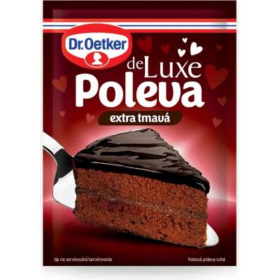 Dr. Oetker Poleva de Luxe extra tmavá 100 g