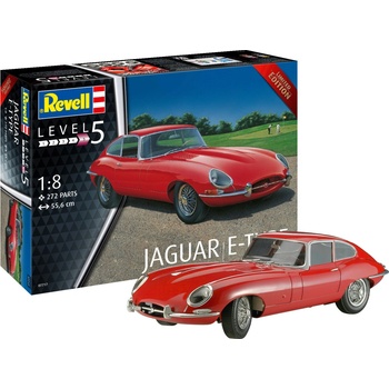 Revell Jaguar E-Type Plastic ModelKit auto 07717 1:8