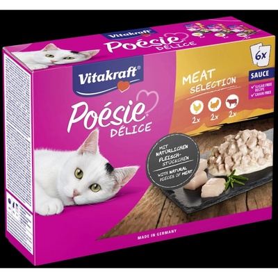Vitakraft Poésie Délice Meat Selection 6 x 85 g