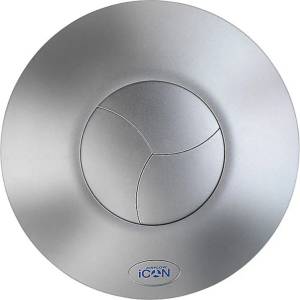 Airflow Developments Цветен преден капак за вентилатори iCON 15 в цвят матово сребристо (5334)