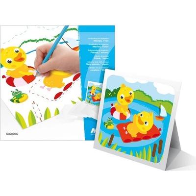 Omalovánky se stojánkem Mláďata 7 listů 18x18cm – Sleviste.cz