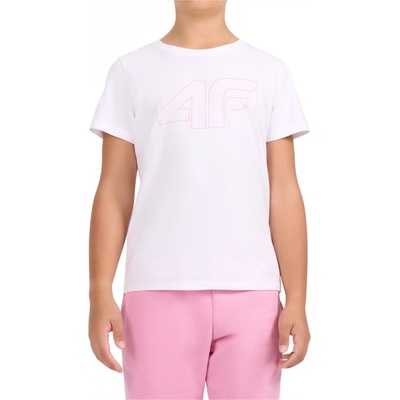 4F Tshirt F3602 biela