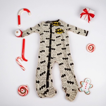 EPLUSM Detský overal pyžamko Batman