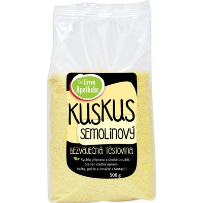 Green apotheke Kuskus medium semolinový 0,5 kg