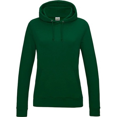 Just Hoods dámska mikina s kapucňou JH001F Bottle Green