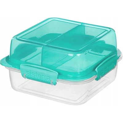Sistema TO GO Krabička na oběd Flip and Nest 1,24 l mátová