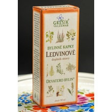 Grešík Ledvinové bylinné kapky Devatero bylin 50 ml