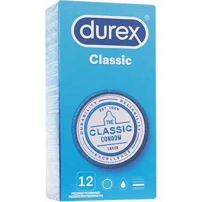 Durex Classic презервативи 12 бр