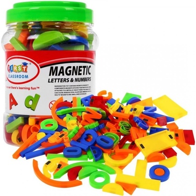 GIGA magnetická stavebnica písmenká a čísla