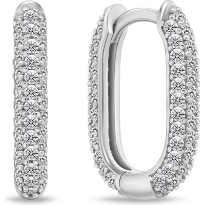 Brilio Silver náušnice EA856W