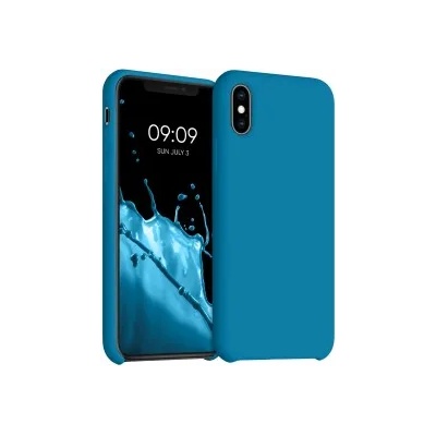kwmobile Калъф за Apple iPhone XS - син