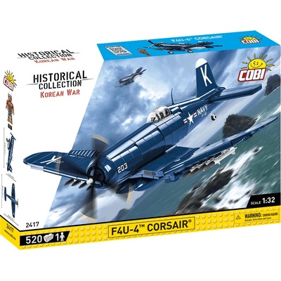 Cobi 2415 Korean War Americký bojové lietadlo AU-1 Corsair