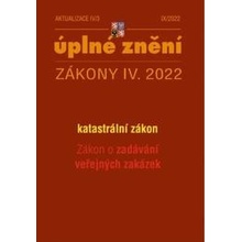 Aktualizace IV/3 - zákon o zadávání veřejných zakázek, katastrální zákon - Poradce s.r.o.