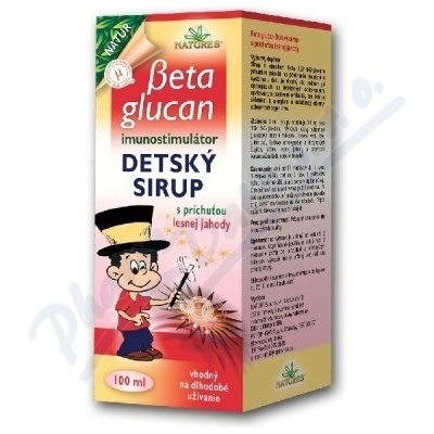 Beta Glucan dětský sirup 100 ml