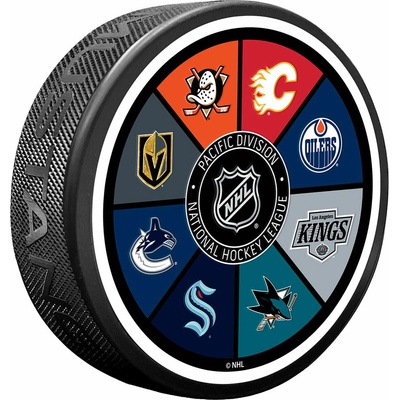 Mustang Puk NHL Pacific Division Puck