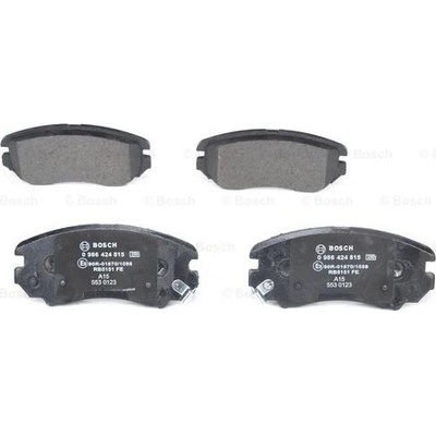BOSCH Sada brzdových platničiek kotúčovej brzdy 0986424815