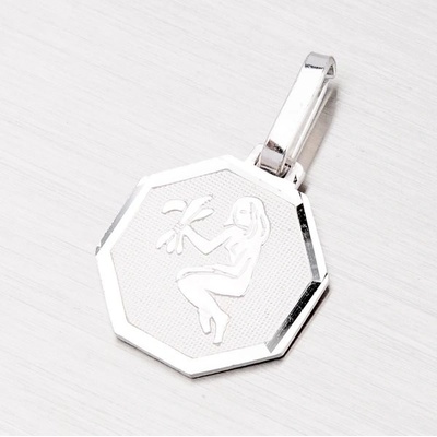 Stříbrný přívěsek Panna M5056-08