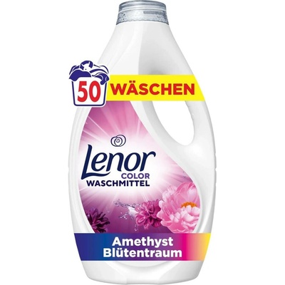 Lenor prací gél Color Amethyst & Floral 2,5 l 50 PD