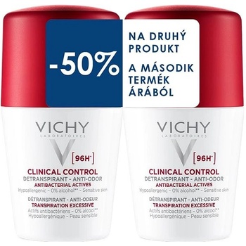 Vichy 96h Dentranspirant proti zápachu Duo 2 x 50 ml