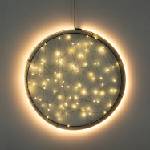 Brilagi - led външна коледна украса led/2, 6w/230v ip44 46 см кръг (bg2543)