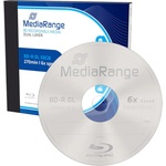 MediaRange Оптичен носител BD-R, 50Gb, MediaRange MR506, 6x, 1бр. в кутия (MR506)
