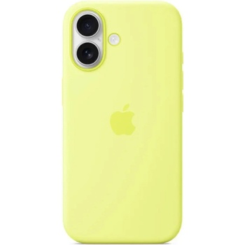 Apple Калъф Apple iPhone 17 Silicone MagSafe - Neon Yellow mgev4 (0195950663594)