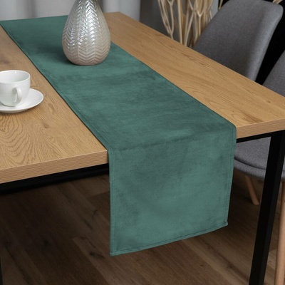 Biante Sametový běhoun Velvet Premium SVP-022 Ledově zelený 45x140 cm