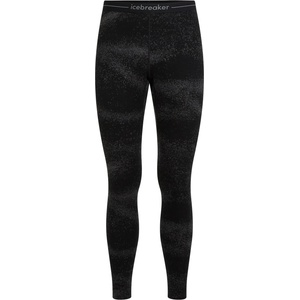 Icebreaker Мъжко мериносово термобельо Icebreaker Merino 260 Oasis Vertex Leggings Chillwave Merino base layer - Black / Obsidian / J (015-2404-0112)