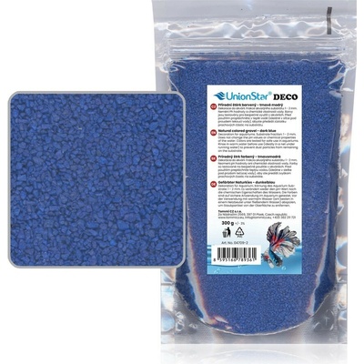 UnionStar písek Deco tmavě modrý 300 g