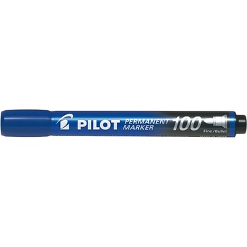 Pilot Пилотен маркер перманентен 100 кръгъл син (sca-100-l)