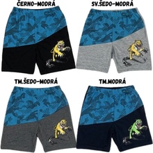 Sezon chlapecké šortky sv.šedo modrá