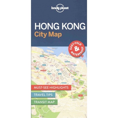 Lonely Planet Hong Kong City Map